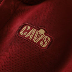 Nike - Cleveland Cavaliers 2025/26 Authentic Coaches Quarter-Zip Dri-Fit Top - Wine