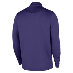 Nike - Charlotte Hornets 2025/26 Authentic Coaches Quarter-Zip Dri-Fit Top - Purple