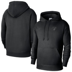 Nike - New York Knicks Men's Authentic Travel Standard Issue Dri-Fit Hoodie - Black