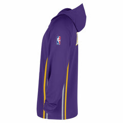 Nike - Los Angeles Lakers Authentic On Court Zone Quarter-Zip Dri-FIT Hoodie Jacket - Purple