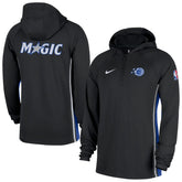 Nike - Orlando Magic Authentic On Court Zone Quarter-Zip Dri-FIT Hoodie Jacket - Black
