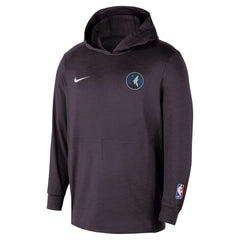 Nike - Minnesota Timberwolves Authentic Practice Yoga Restore Dri-Fit Pullover Hoodie - Black