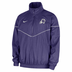 Nike - Phoenix Suns Courtside Windrunner Woven Half-Zip Hooded Jacket - Purple