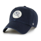 Dallas Cowboys '47 Helmet Clean-Up Adjustable Hat Navy - 47 brand