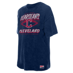 Cleveland Guardians New Era Women's Mineral Wash Oversized T-Shirt discount