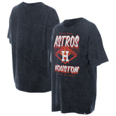 Houston Astros New Era Women's Mineral Wash Oversized T-Shirt Lifestyle