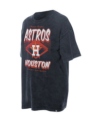 Houston Astros New Era Women's Mineral Wash Oversized T-Shirt Lifestyle