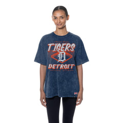 Detroit Tigers New Era Women's Mineral Wash Oversized T-Shirt for sale