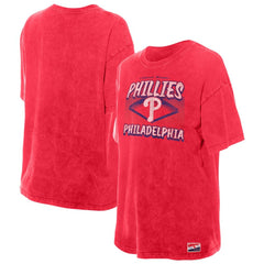 Philadelphia Phillies New Era Women's Mineral Wash Oversized T-Shirt Near Me