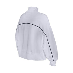 New Era Seattle Seahawks Female Adult White Functional Fandom Quarter-Zip Sweatshirt - NFL