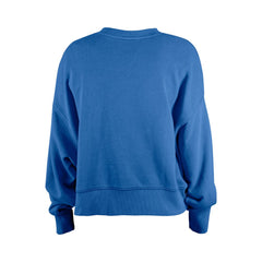 Detroit Lions New Era Girl's Flip Sequin Sweatshirt Blue - NFL