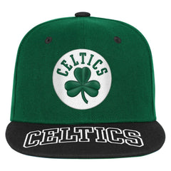NBA - Boston Celtics Outerstuff Youth Two-Tone Snapback Hat - Kelly Green/Black
