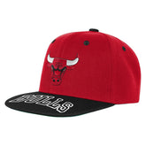 NBA - Chicago Bulls Outerstuff Youth Two-Tone Snapback Hat - Red/Black