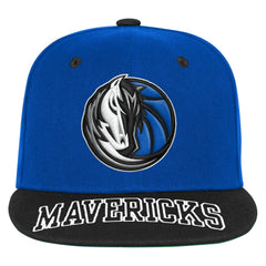 NBA - Dallas Mavericks Outerstuff Youth Two-Tone Snapback Hat - Blue/Black