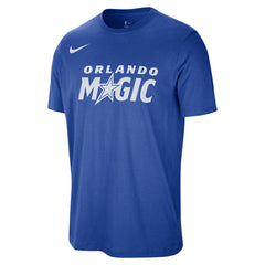 Nike - Orlando Magic Unisex Team Wordmark Essential T-Shirt - Blue