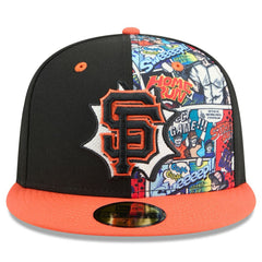 San Francisco Giants New Era 2025 MLB Diamond Hero Edition 59FIFTY Fitted Hat Lifestyle
