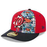 Washington Nationals New Era 2025 MLB Diamond Hero Edition Low Profile 59FIFTY Fitted Hat Lifestyle