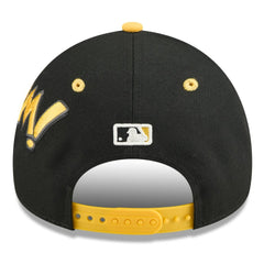 Pittsburgh Pirates New Era 2025 MLB Diamond Hero Edition A-Frame 9FORTY Adjustable Hat Lifestyle
