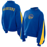 New Era - Golden State Warriors Women's Sport Night Balloon Sleeves Sweatshirt - Royal