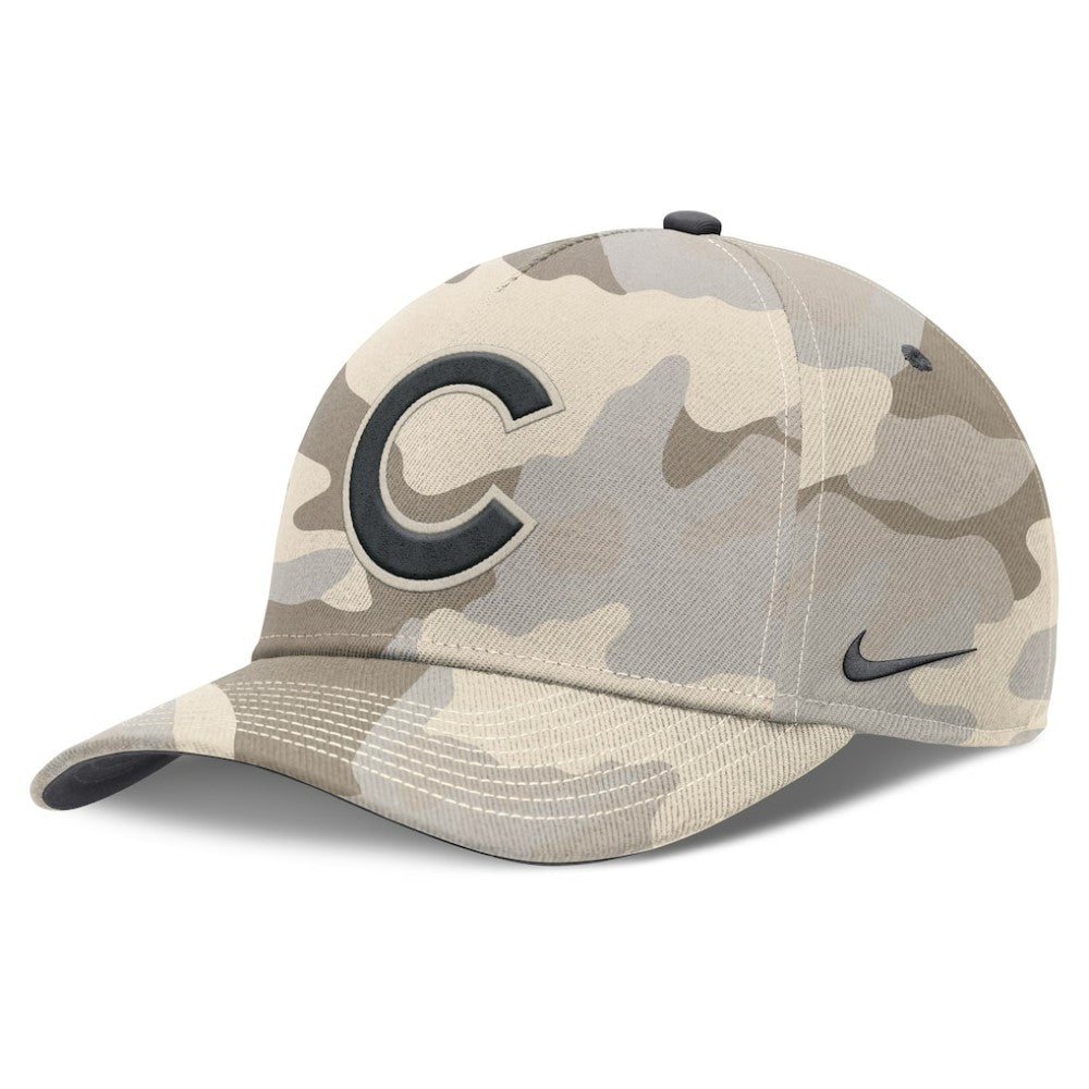 Chicago Cubs Nike Camo Pack Rise Adjustable Hat Clearance