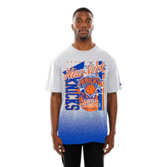 New Era - New York Knicks Injection Sport Classics T-Shirt - White