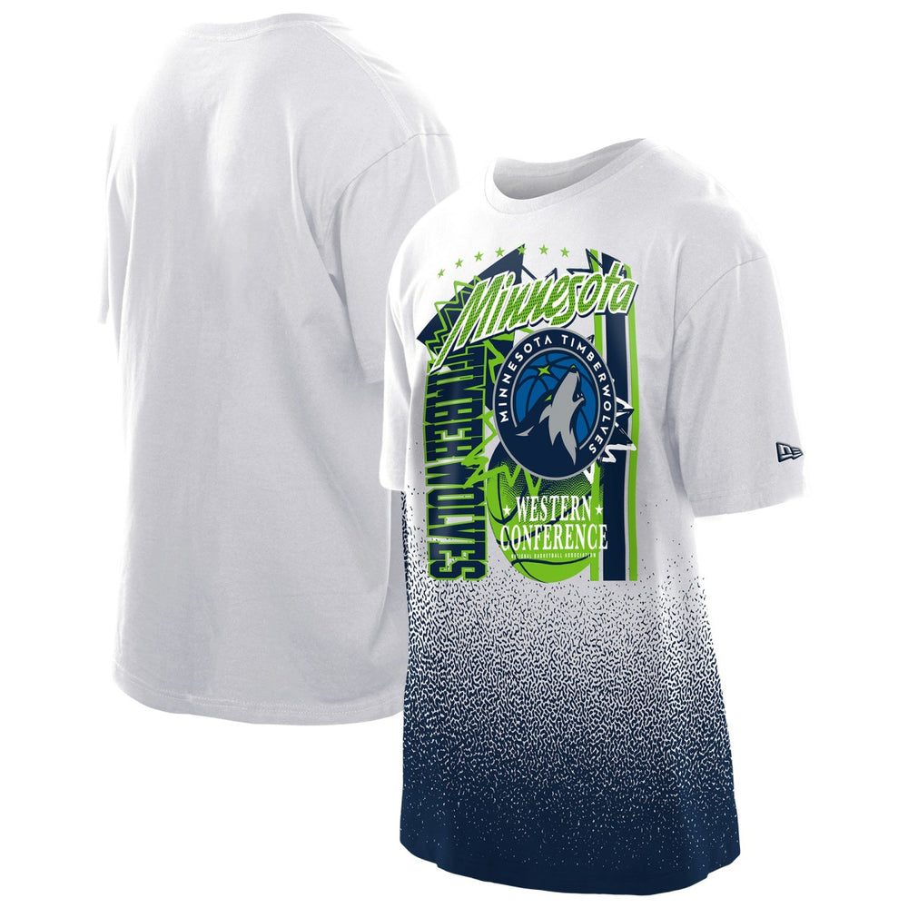 New Era - Minnesota Timberwolves Injection Sport Classics T-Shirt - White