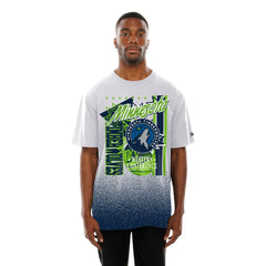 New Era - Minnesota Timberwolves Injection Sport Classics T-Shirt - White