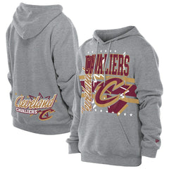 New Era - Cleveland Cavaliers Injection Sport Classics Fleece Hoodie - Heather Gray
