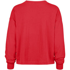 San Francisco 49ers '47 Women's Outreach City Oversized Long Sleeve T-Shirt Scarlet - 47 brand