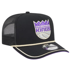 New Era - Sacramento Kings Vintage Team Rope A-Frame 9FIFTY Snapback Hat - Black