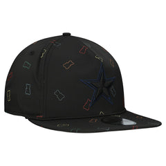 Dallas Cowboys New Era Gummy Golfer Snapback Hat Black - NFL