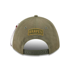 Atlanta Braves New Era x Alpha Industries A-Frame 9FORTY Adjustable Hat Clearance