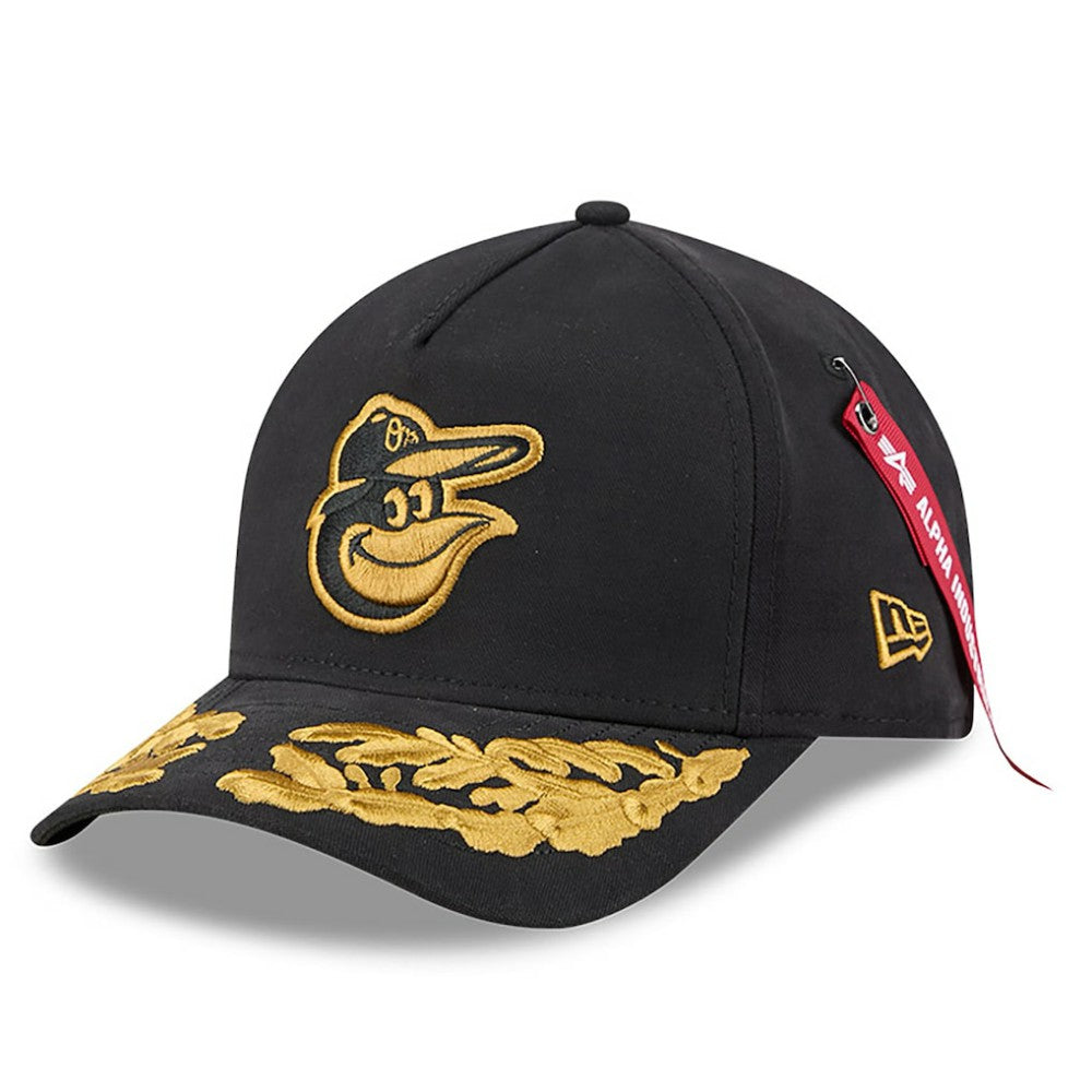 Baltimore Orioles New Era x Alpha Industries A-Frame 9FORTY Adjustable Hat Near Me