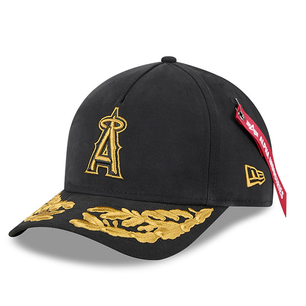 Los Angeles Angels New Era x Alpha Industries A-Frame 9FORTY Adjustable Hat On Sale