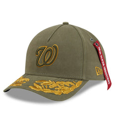 Washington Nationals New Era x Alpha Industries A-Frame 9FORTY Adjustable Hat Clearance