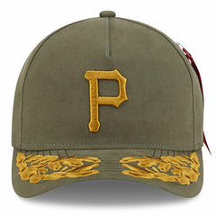 Pittsburgh Pirates New Era x Alpha Industries A-Frame 9FORTY Adjustable Hat Clearance