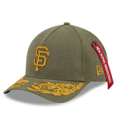 San Francisco Giants New Era x Alpha Industries A-Frame 9FORTY Adjustable Hat Lifestyle