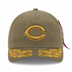 Cincinnati Reds New Era x Alpha Industries A-Frame 9FORTY Adjustable Hat Online