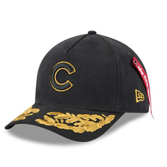 Chicago Cubs New Era x Alpha Industries A-Frame 9FORTY Adjustable Hat On Sale