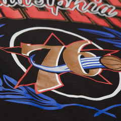 Mitchell & Ness - Philadelphia 76ers NBA x Michelob Ultra Rewind II T-Shirt - Black