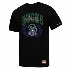 Mitchell & Ness - Milwaukee Bucks NBA x Michelob Ultra Rewind II T-Shirt - Black