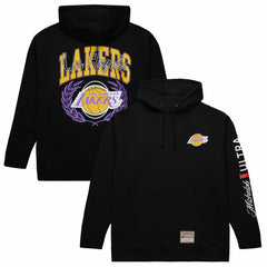 Mitchell & Ness - Los Angeles Lakers NBA x Michelob Ultra Swish & Sip Pullover Hoodie - Black