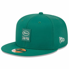 New York Jets New Era 2025 Sideline 59FIFTY Fitted Hat Green - NFL