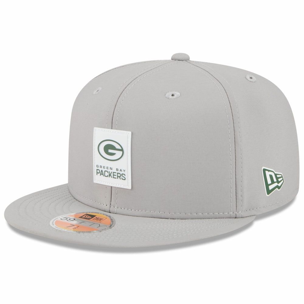 Green Bay Packers New Era 2025 Sideline 59FIFTY Fitted Hat Gray - NFL