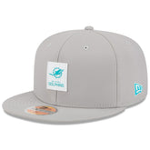 Miami Dolphins New Era 2025 Sideline 59FIFTY Fitted Hat Gray - NFL
