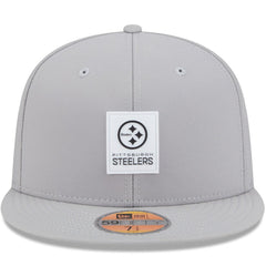 Pittsburgh Steelers New Era 2025 Sideline 59FIFTY Fitted Hat Gray - NFL