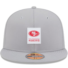 San Francisco 49ers New Era 2025 Sideline 59FIFTY Fitted Hat Gray - NFL