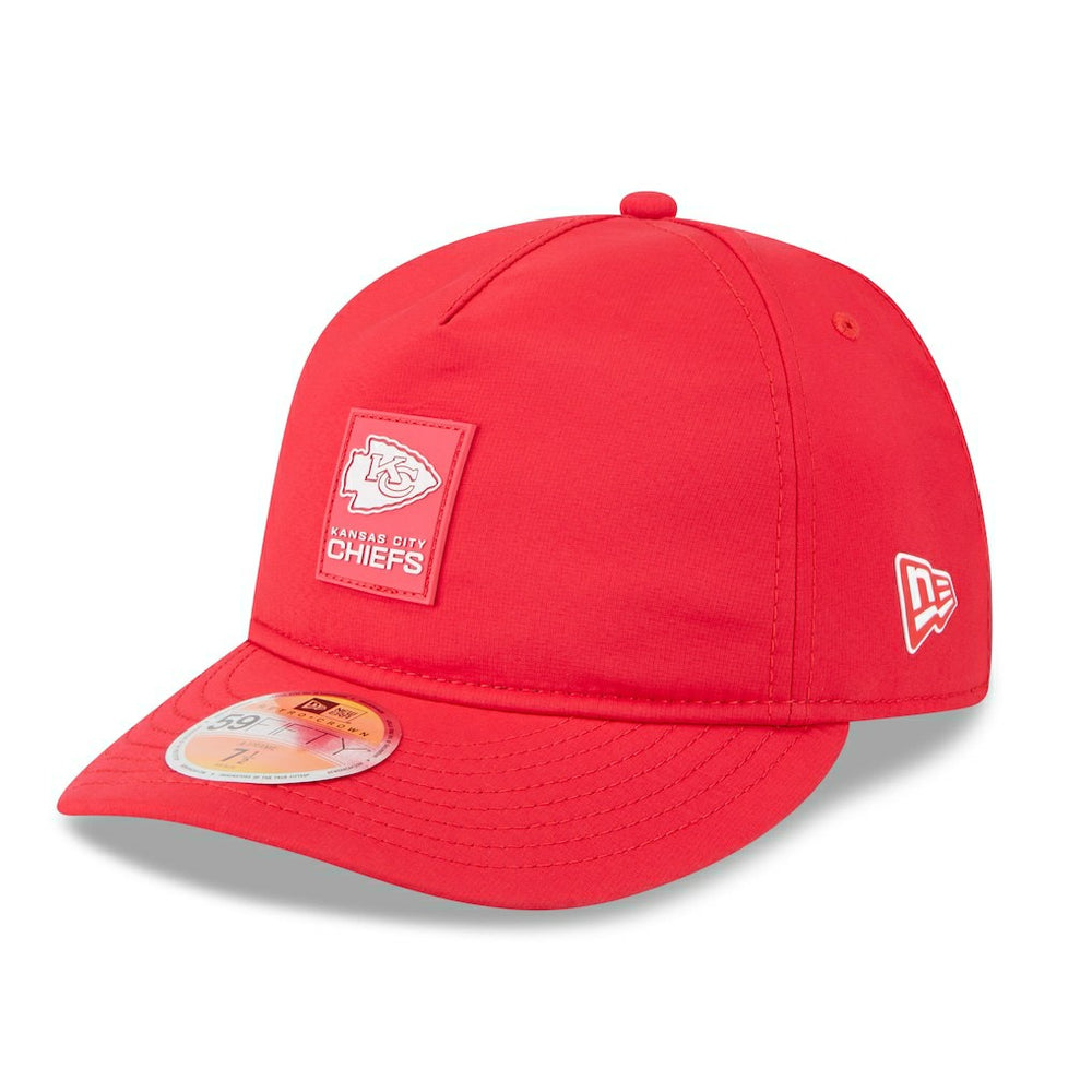 Kansas City Chiefs New Era 2025 Sideline Retro Crown 59FIFTY Fitted Hat Red - NFL