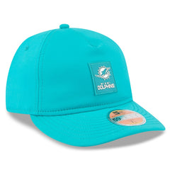 Miami Dolphins New Era 2025 Sideline Retro Crown 59FIFTY Fitted Hat Aqua - NFL