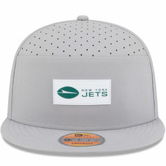 New York Jets New Era 2025 Sideline Split Panel 9FIFTY Snapback Hat Gray - NFL